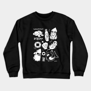 Swimming Animals Crewneck Sweatshirt